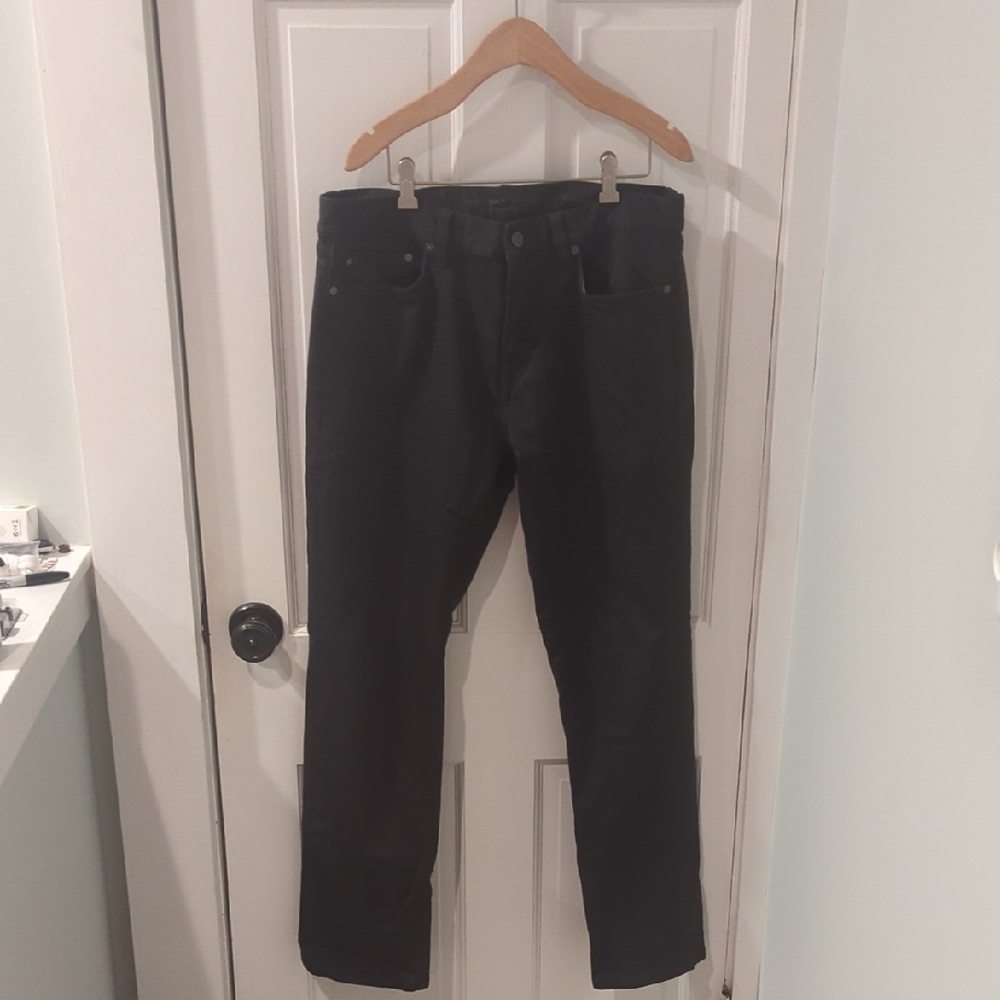 Banana Republic Black Straight Jeans Classic Denim Style